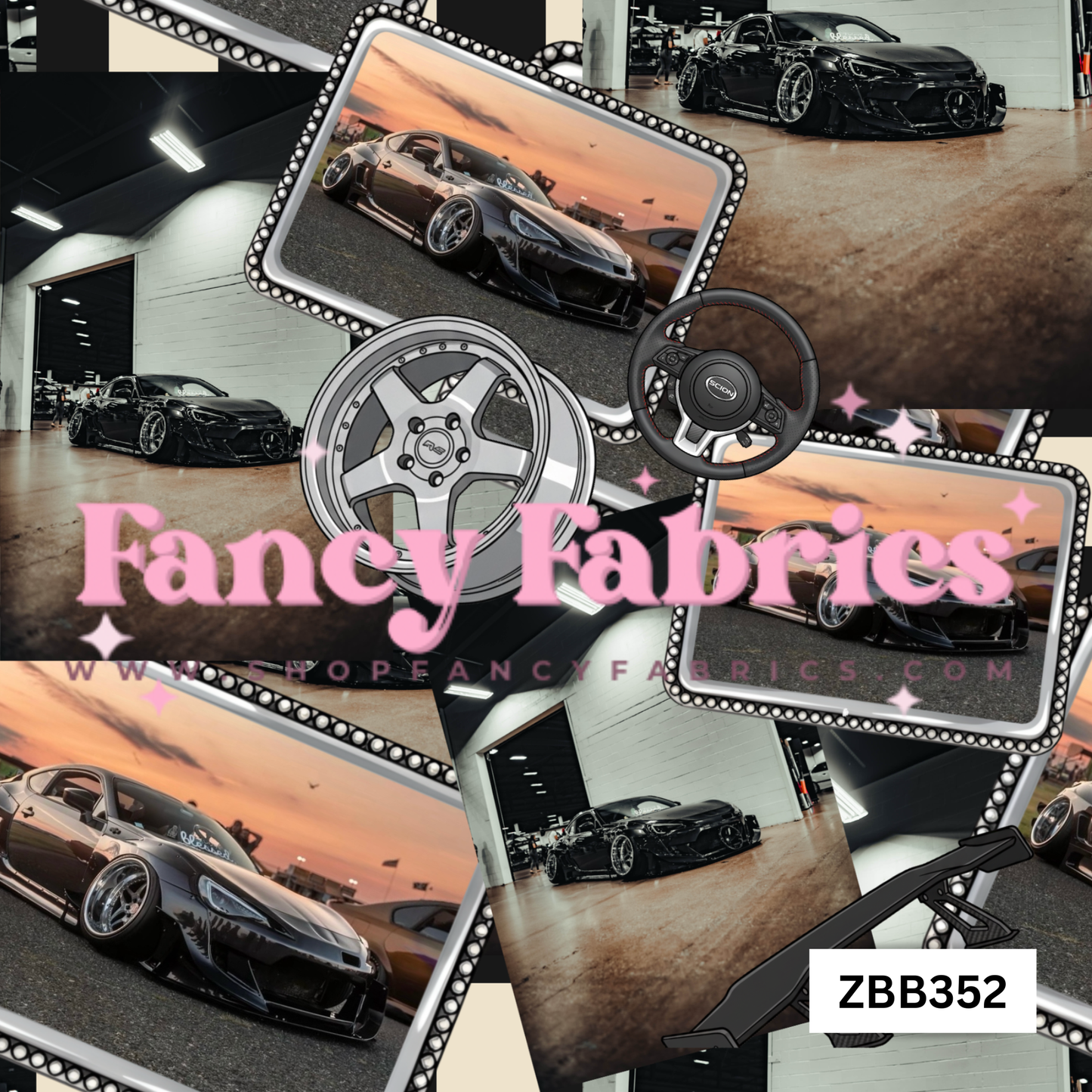ZBB352 | PREORDER | Fabric By The Yard