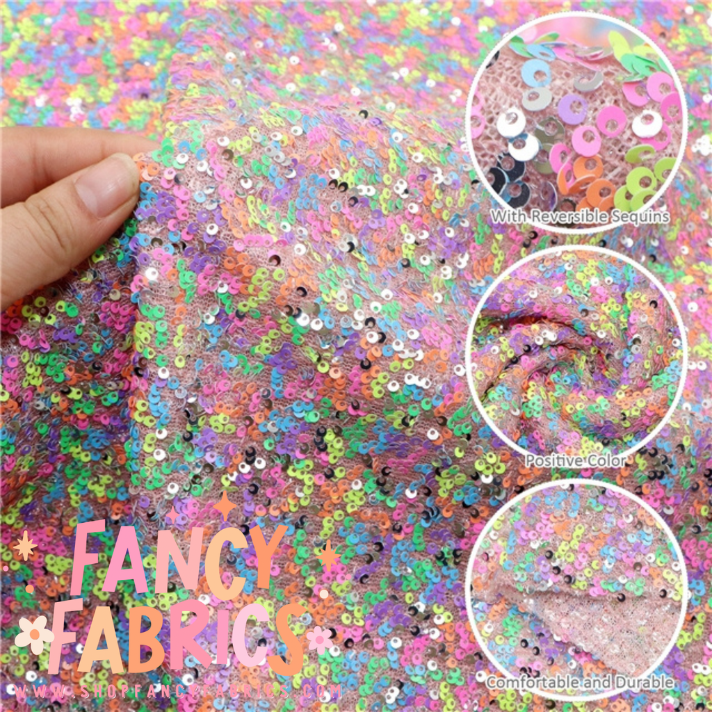 Flashy | Sequin Polyester | Ready To Ship