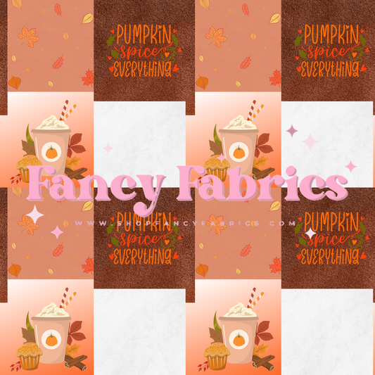 Pumpkin Spice Patchwork | PREORDER | By The Yard