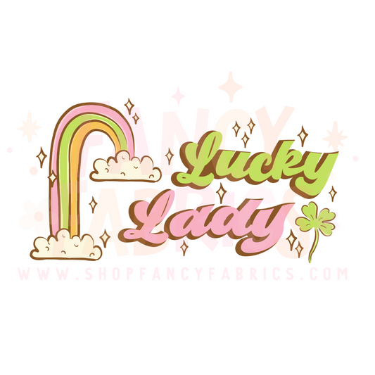Lucky Lady | Child Size | DTF Transfer