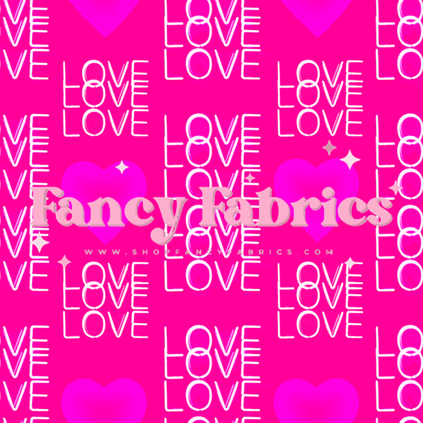 Neon Love | PREORDER | By The Yard