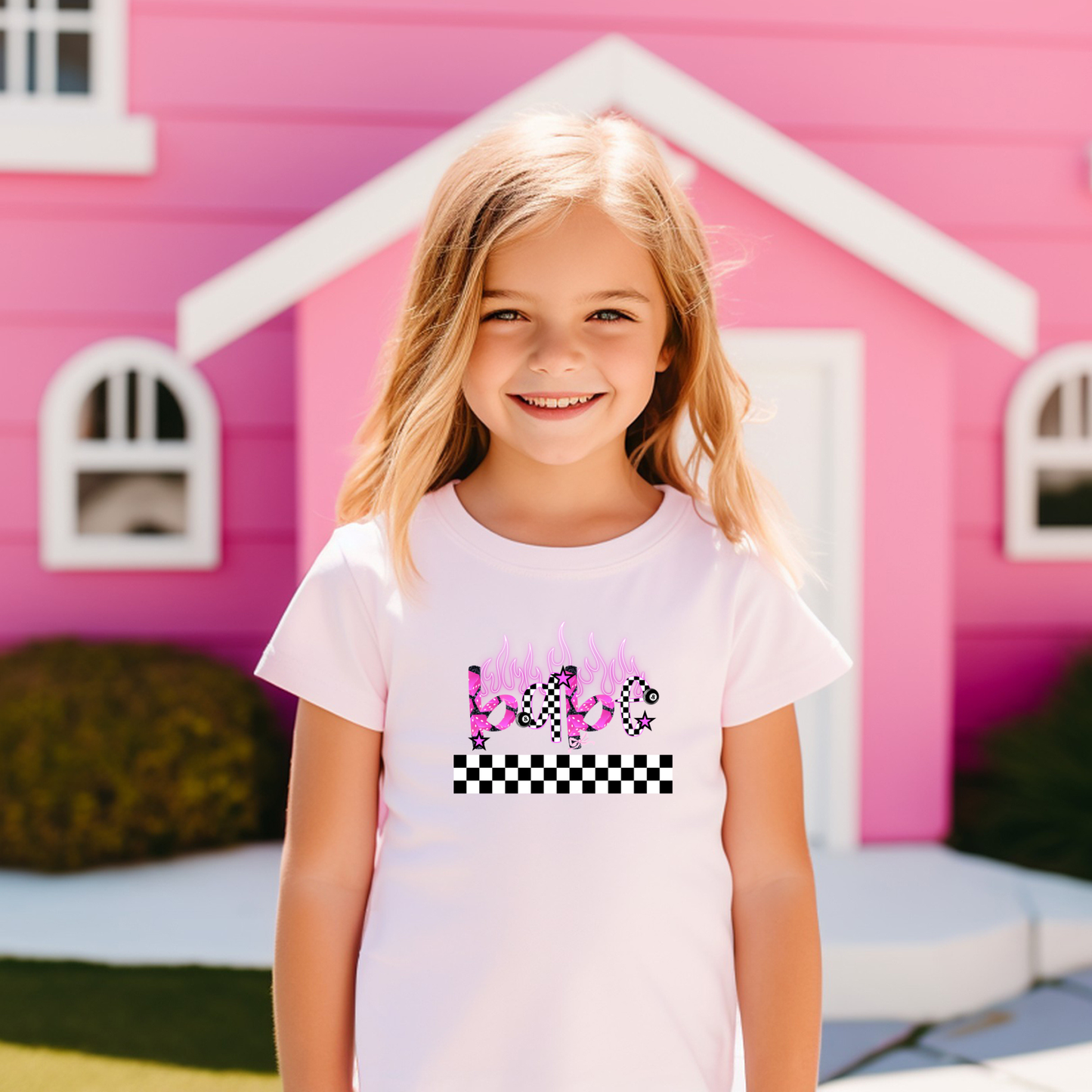 Babe (Flames) | Child Size | DTF Transfer
