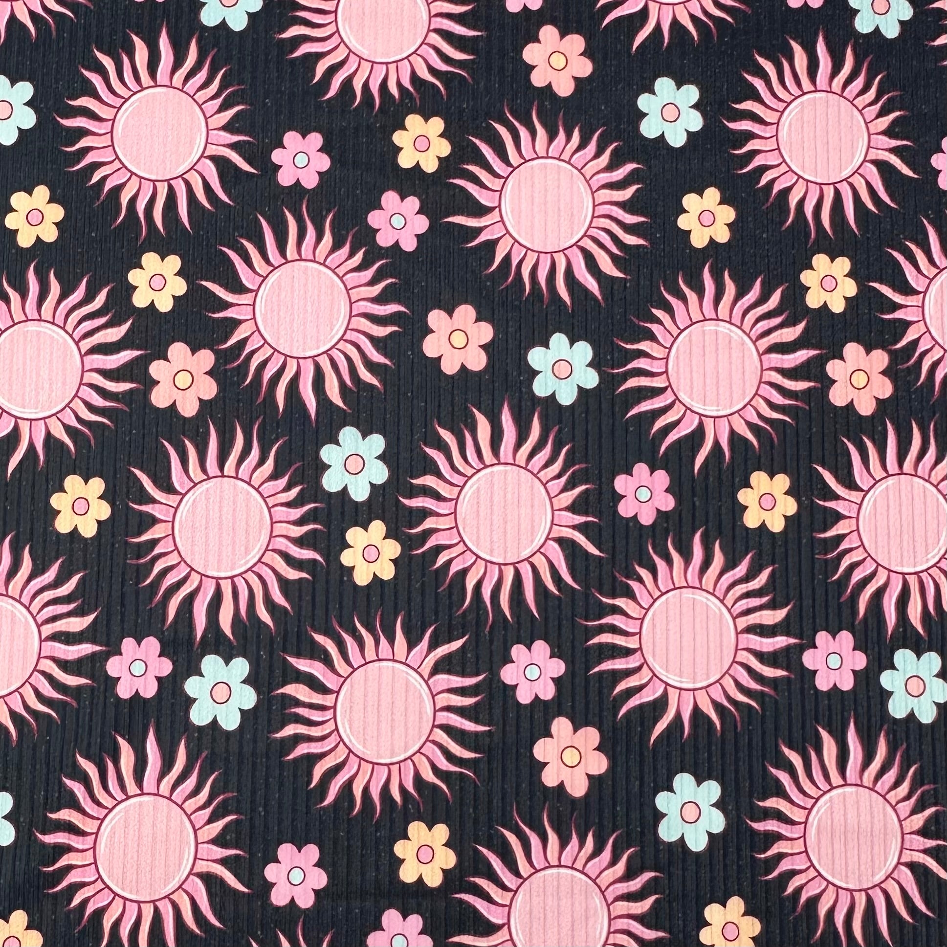 Pink Suns | 8x8 Scaling | Skinny Rib | Ready To Ship