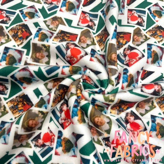 Christmas Movie Polaroids | Single Sided Minky | Ready To Ship