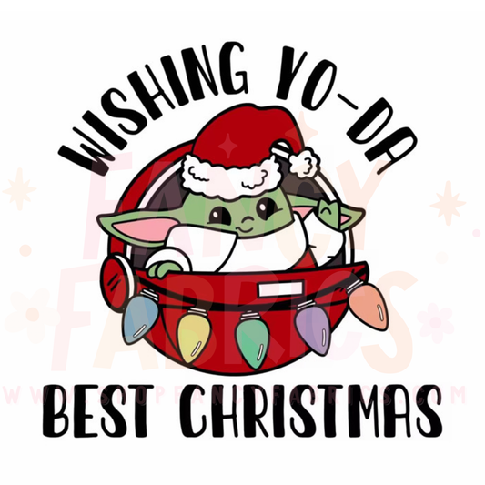 Best Christmas | Child Size | DTF Transfer