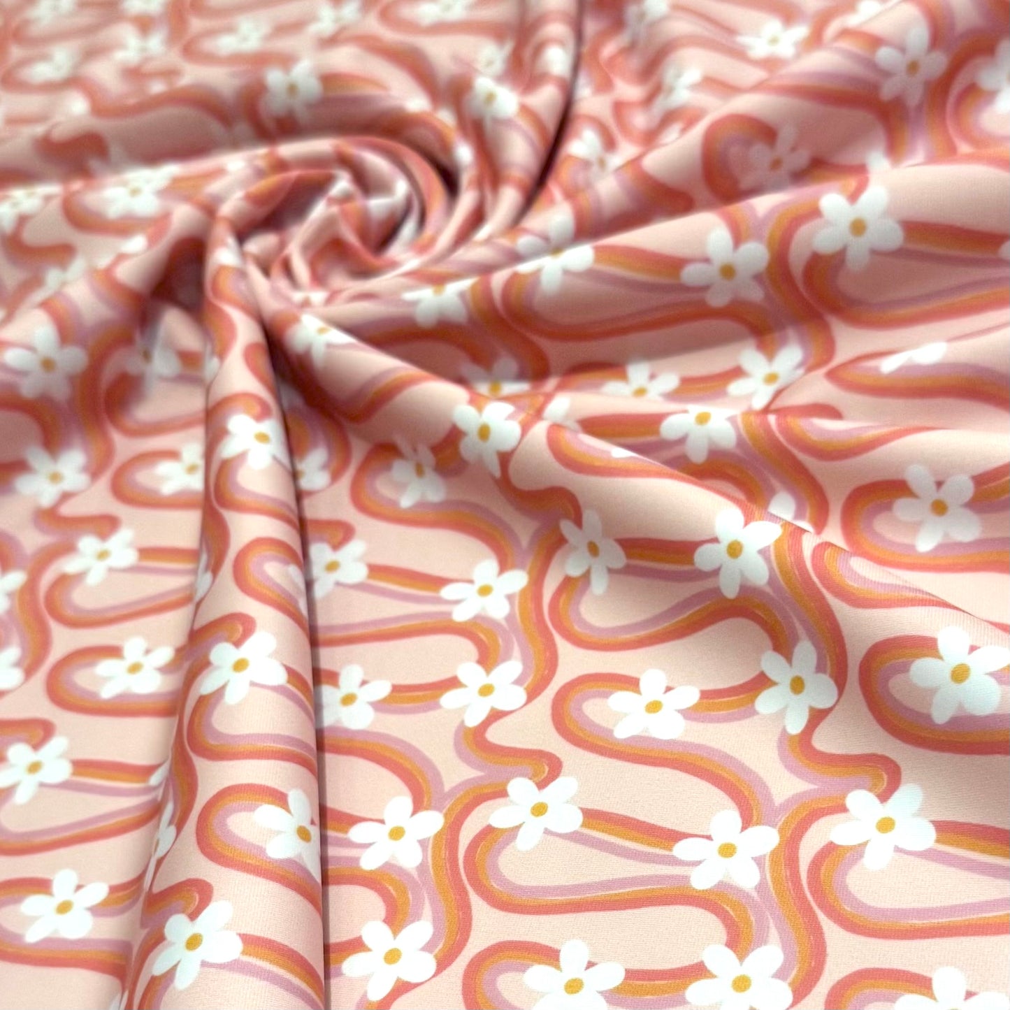 Groovy Floral | Swim | 4x4 Scaling | Ready To Ship