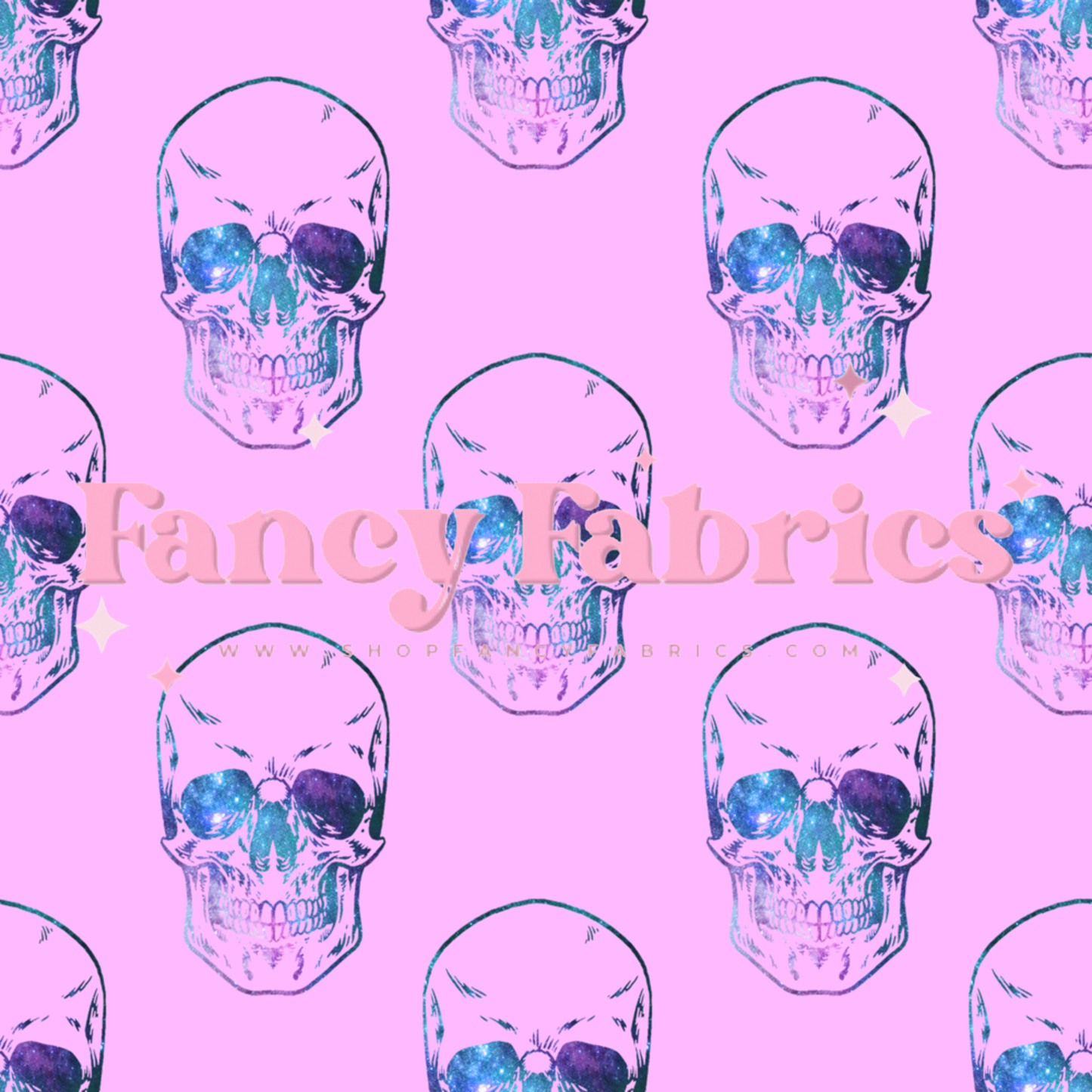 Ombré Skulls | PREORDER | By The Yard