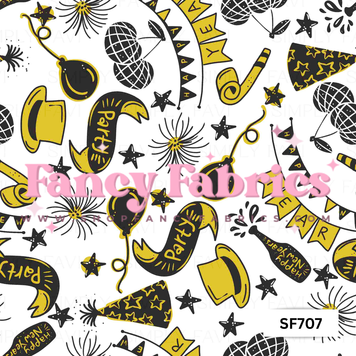SF707 | PREORDER | Fabric By The Yard