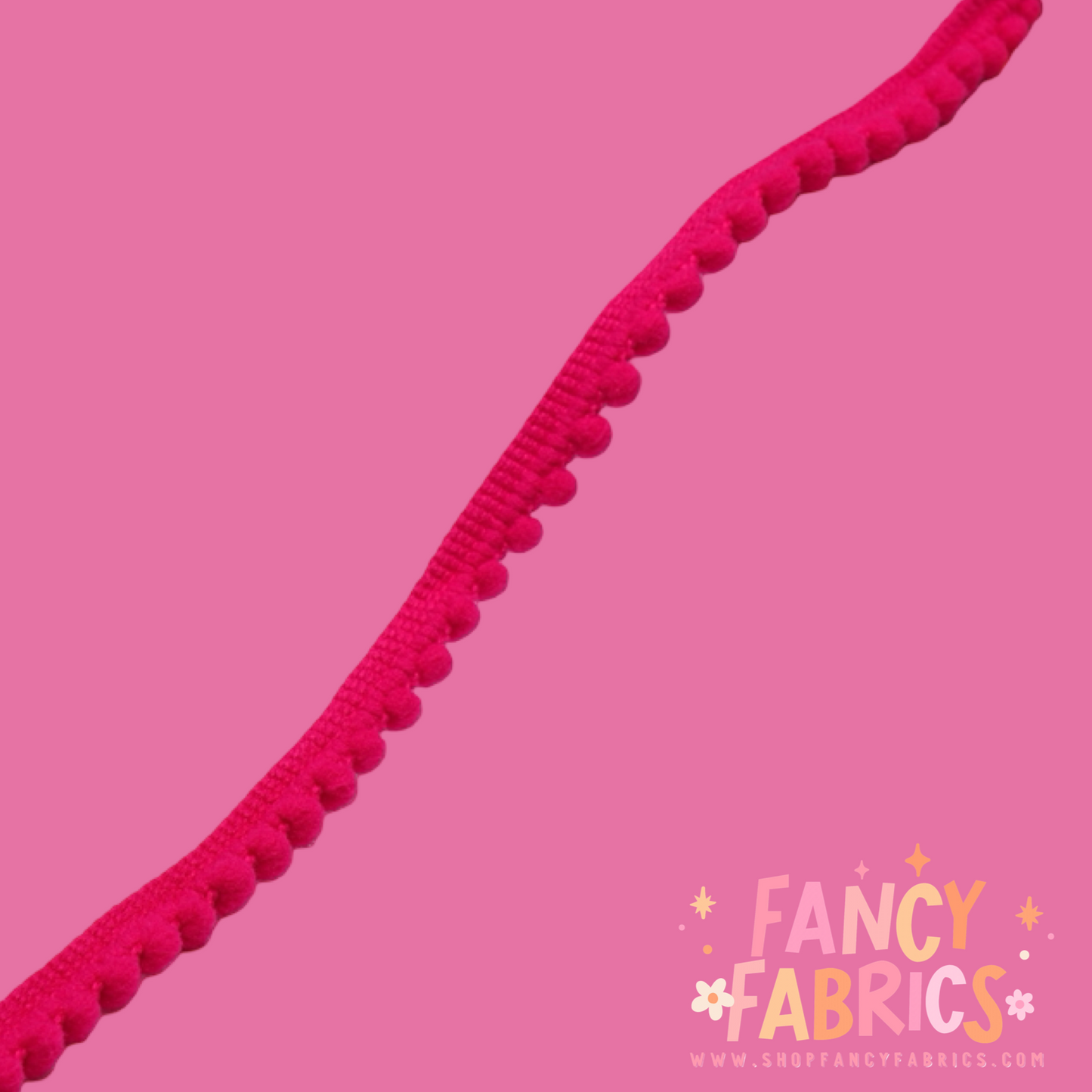 Neon Pom Pom Trim | By The Yard