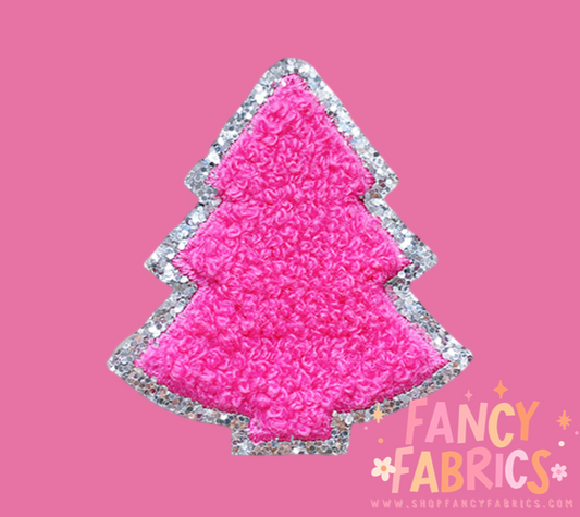 Pink Tree | Iron On Patch