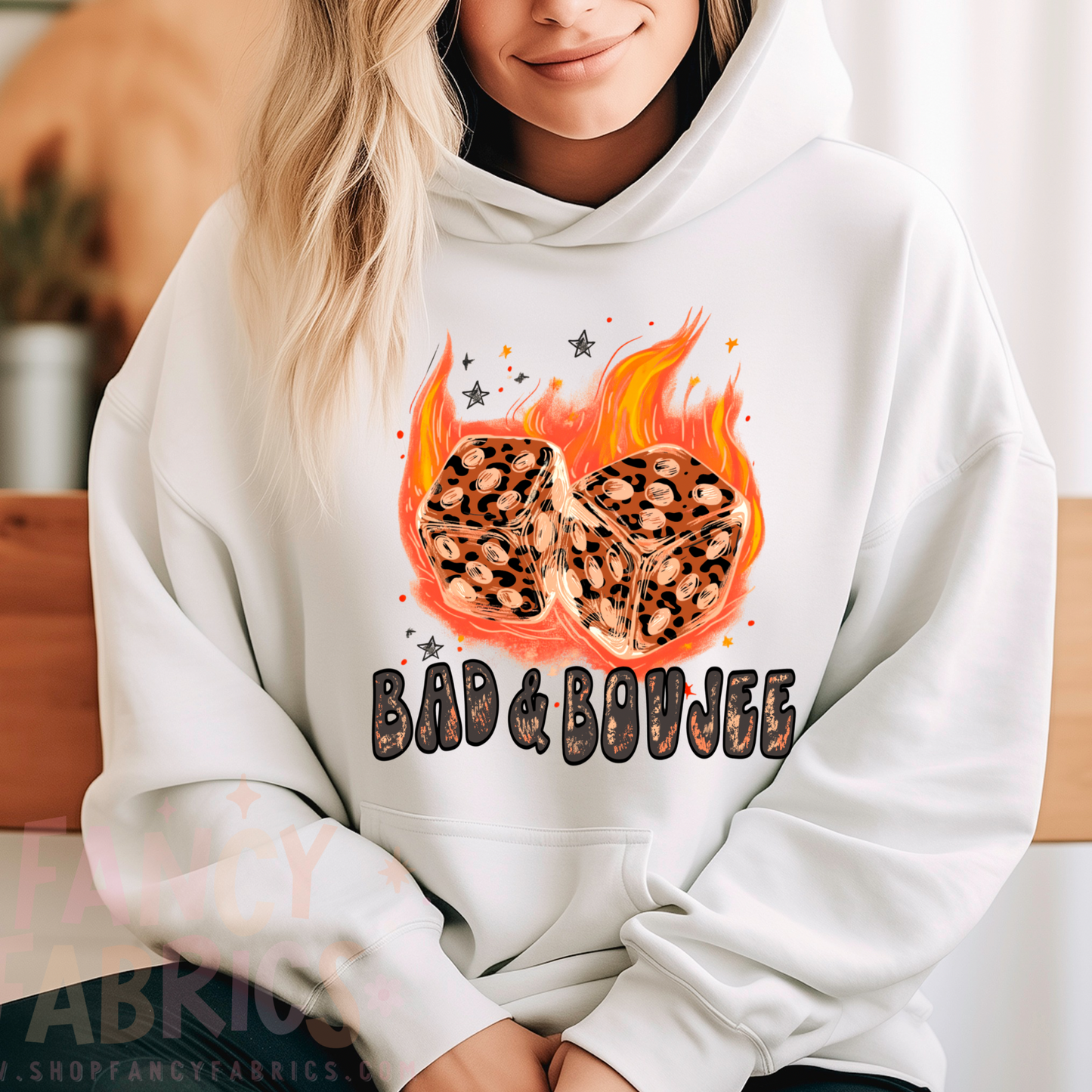 Bad & Boujee Dice | Adult Size | DTF Transfer | Ready To Ship