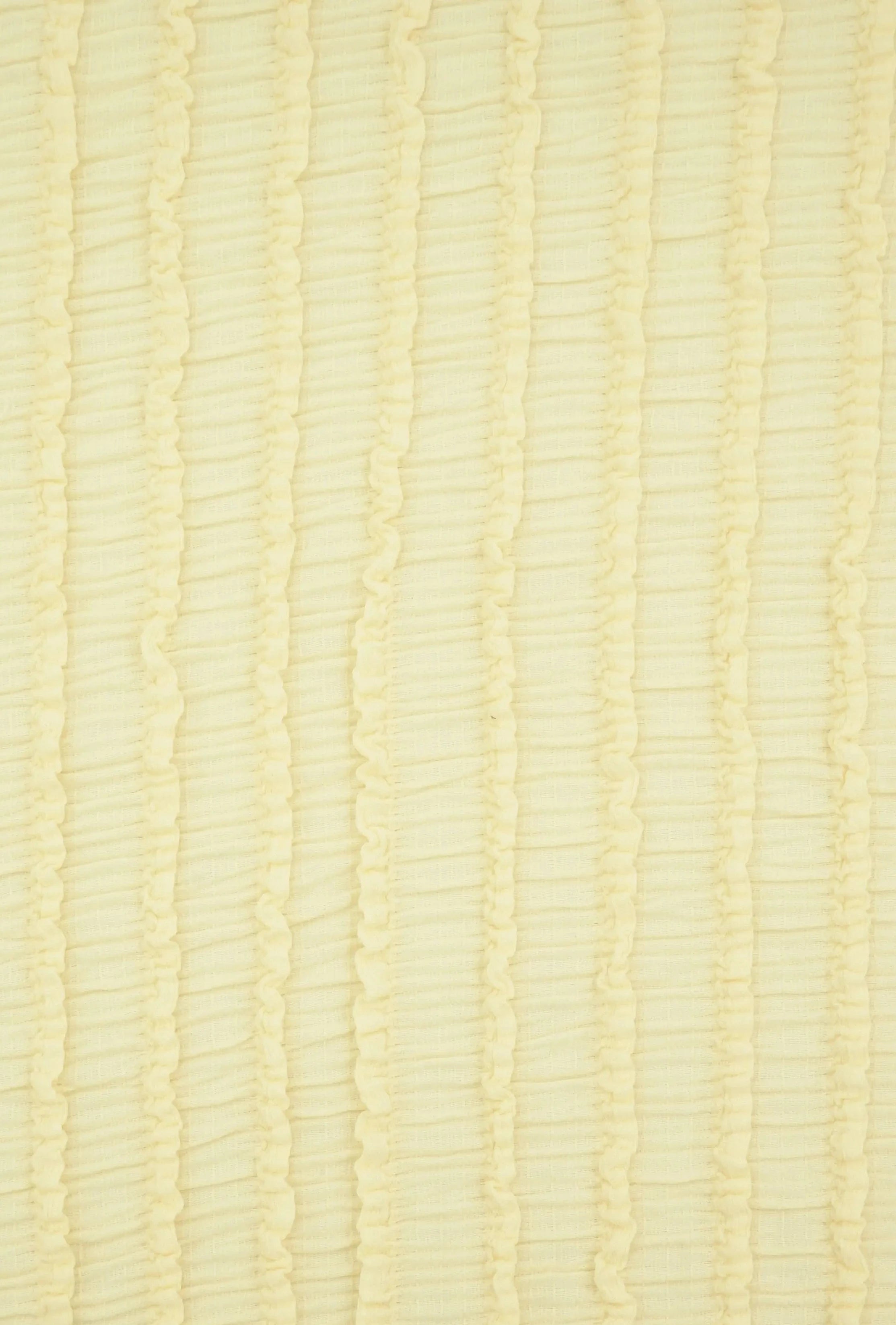 Yellow | Crinkle Knit | Ready To Ship