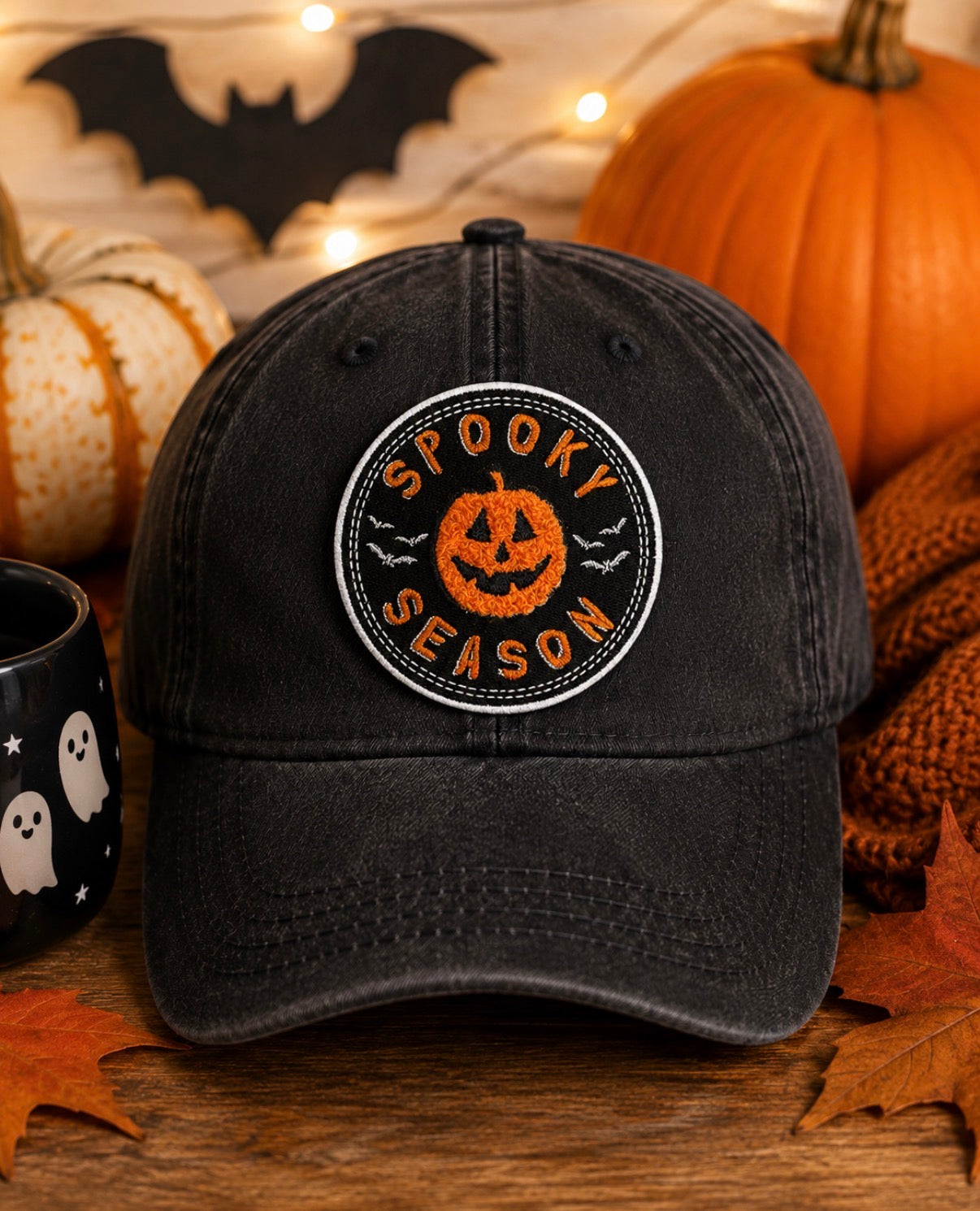 Spooky Season (Pumpkin) | Iron On Patch