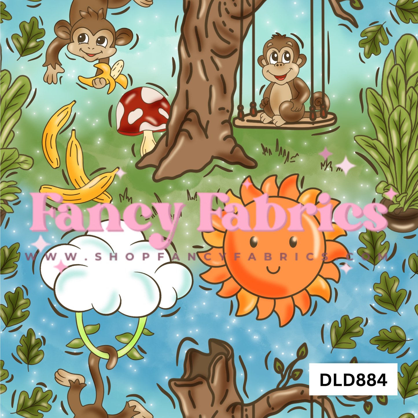DLD884 | PREORDER | Fabric By The Yard