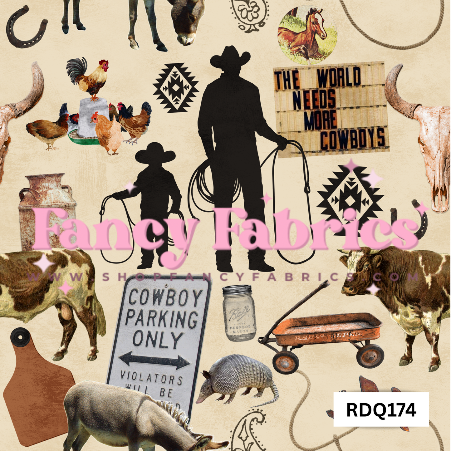 RDQ174 | PREORDER | Fabric By The Yard