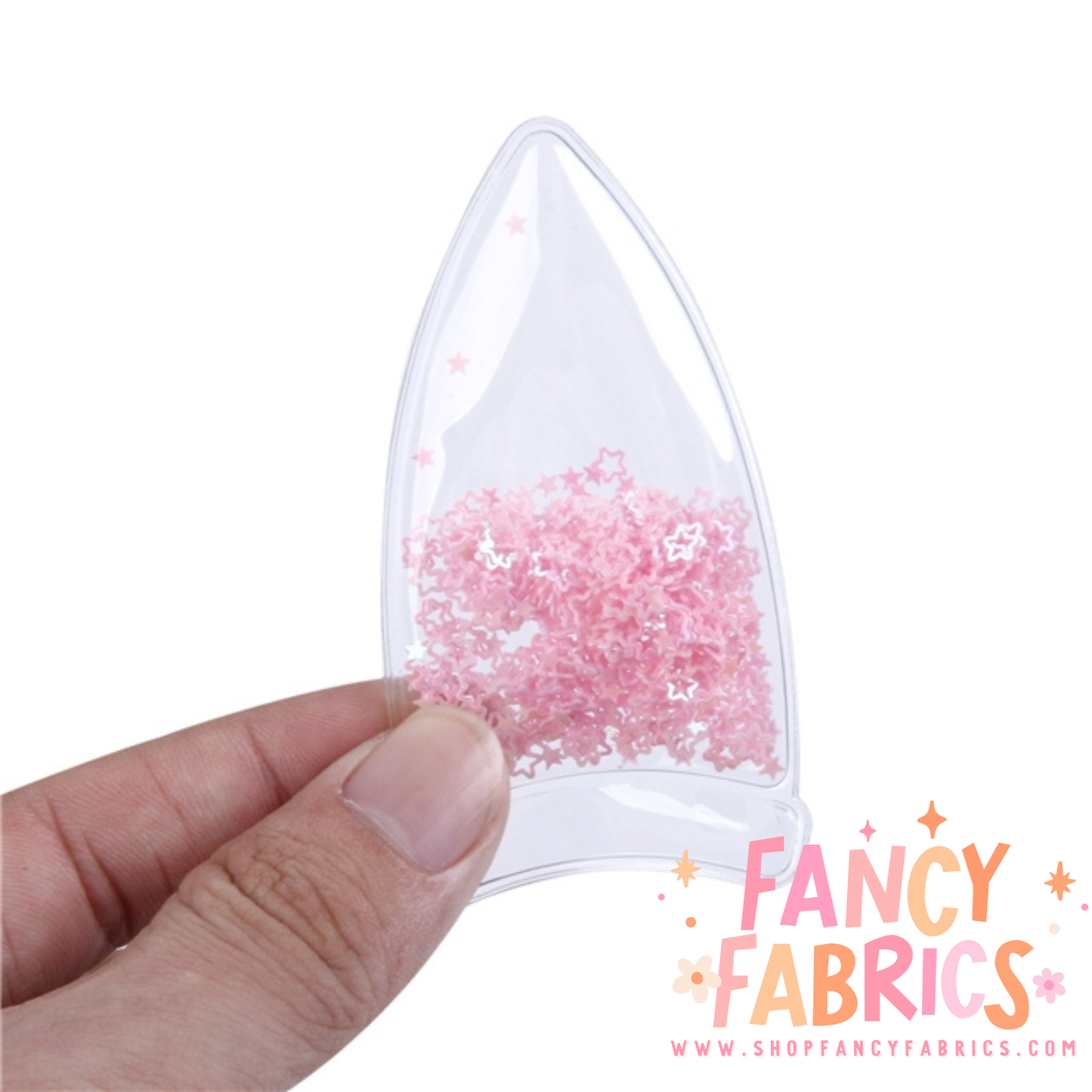 Pink | Sequin Filled | Bunny Ears | Ready To Ship