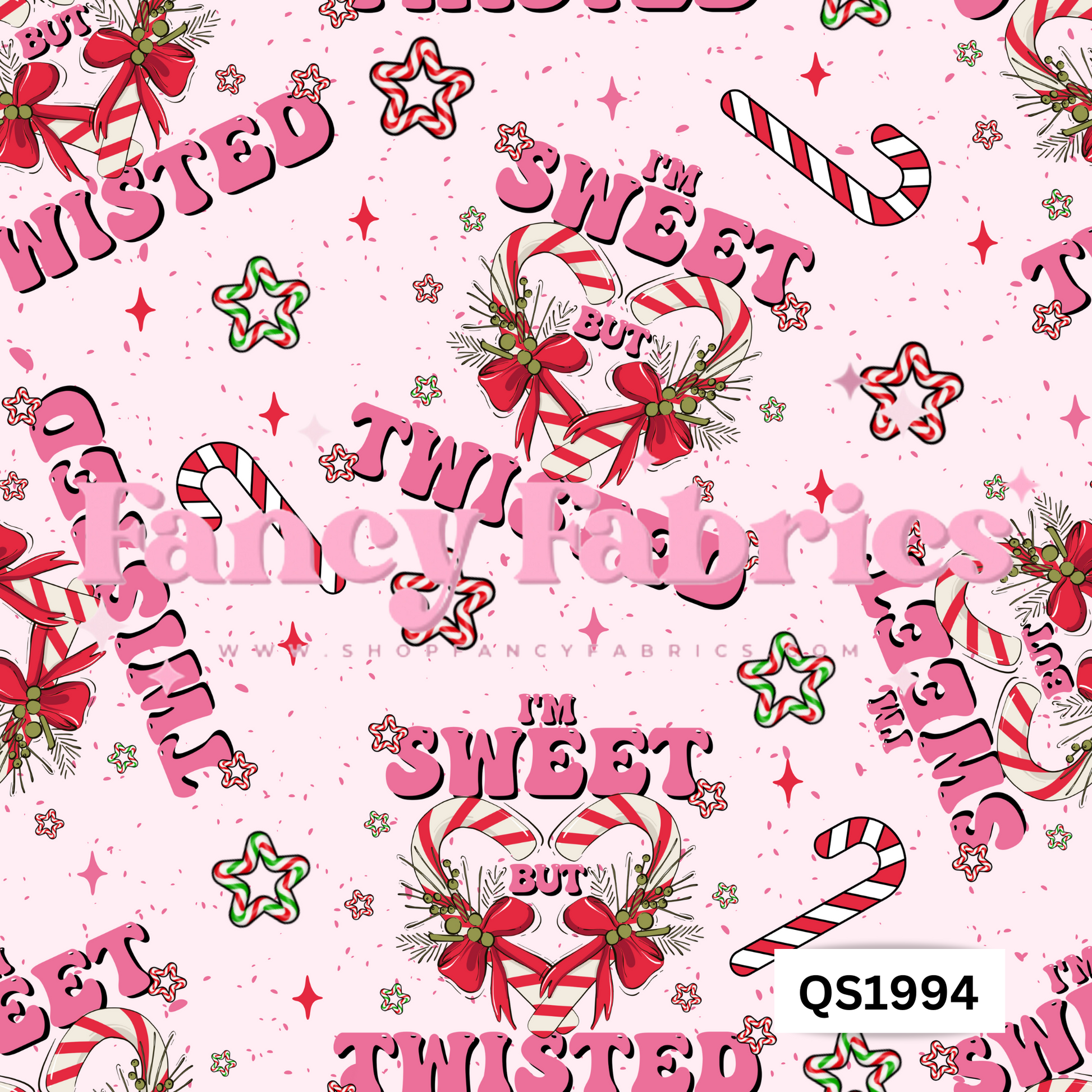 Candy Cane Fabric