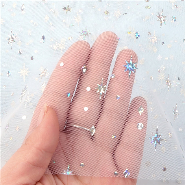 Holo Sparkles (Blue) | Mesh | Ready To Ship