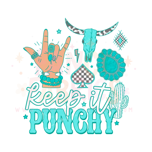 Keep It Punchy | Child Size | DTF Transfer