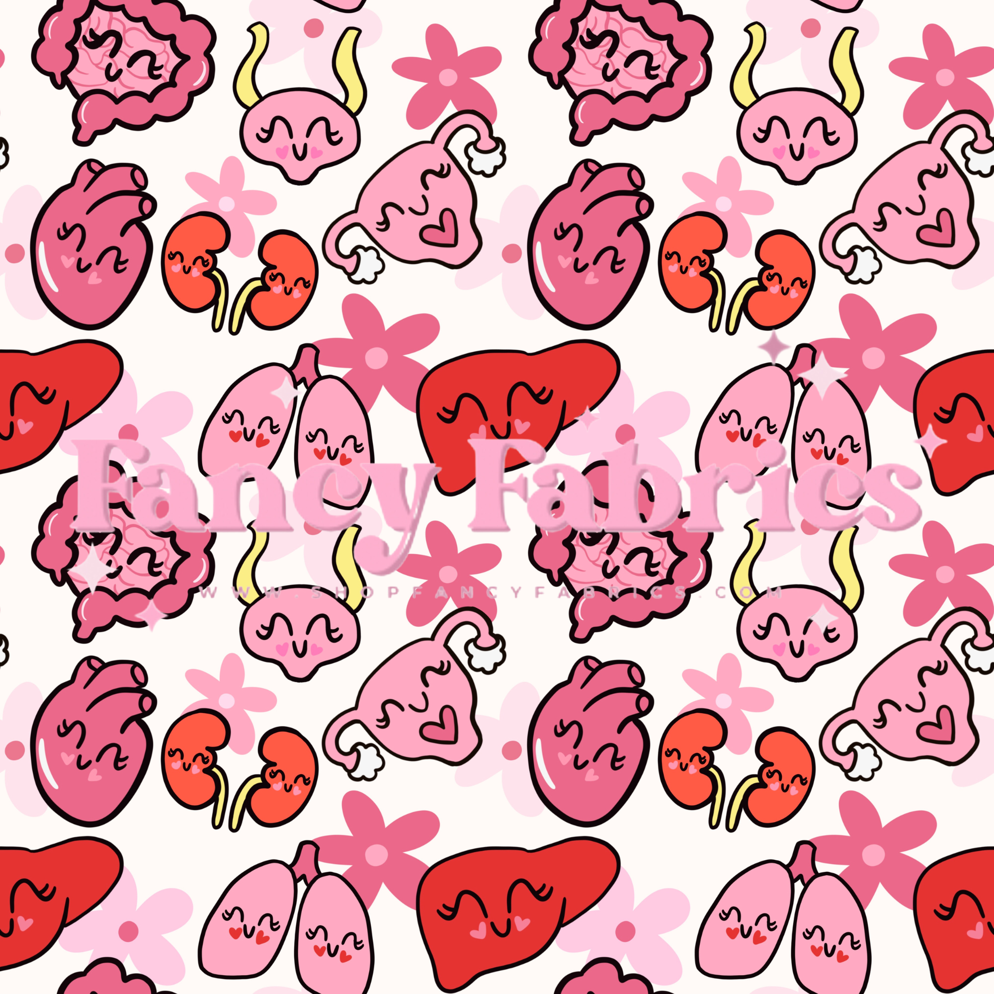 Organ Floral | PREORDER | By The Yard