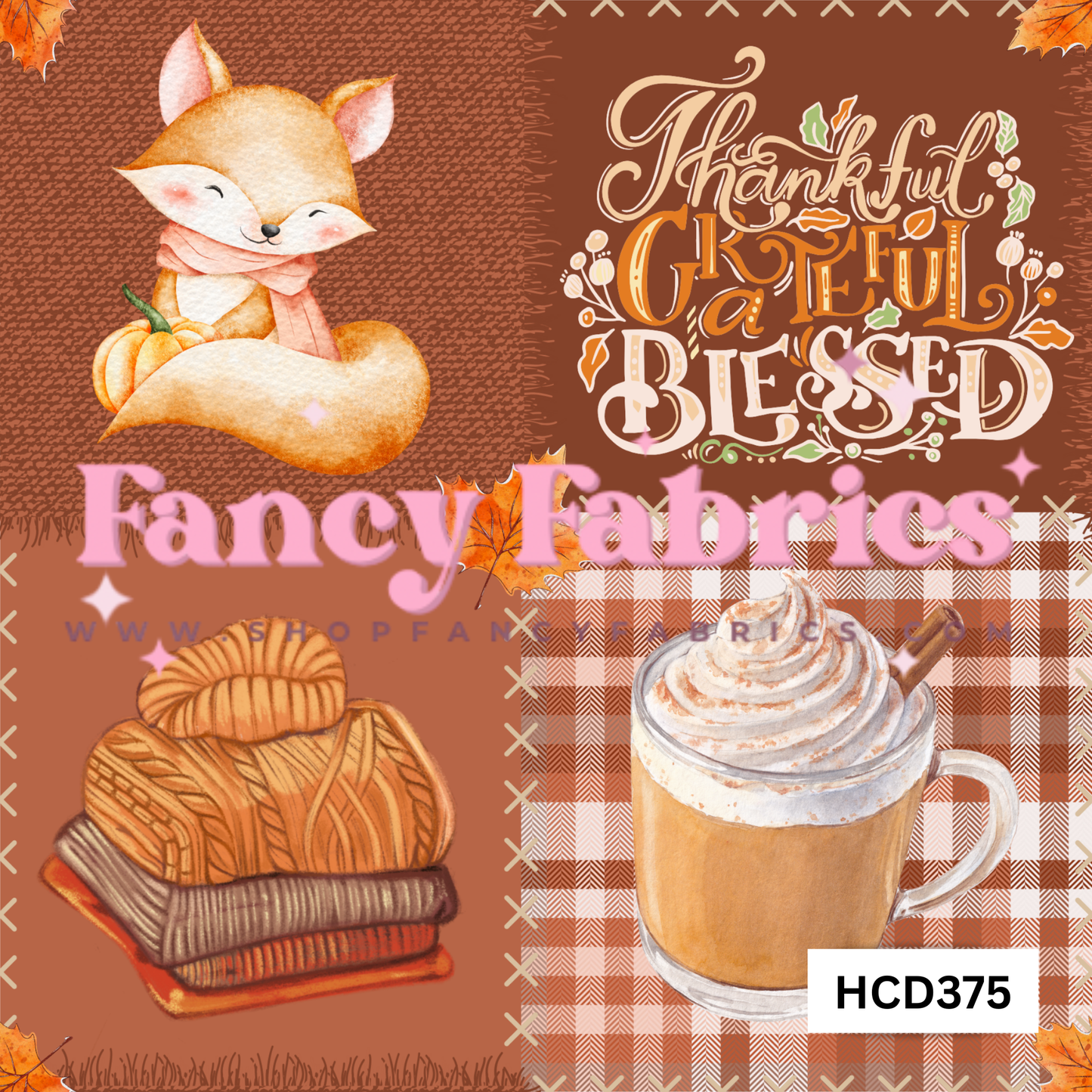 HCD375 | PREORDER | Fabric By The Yard