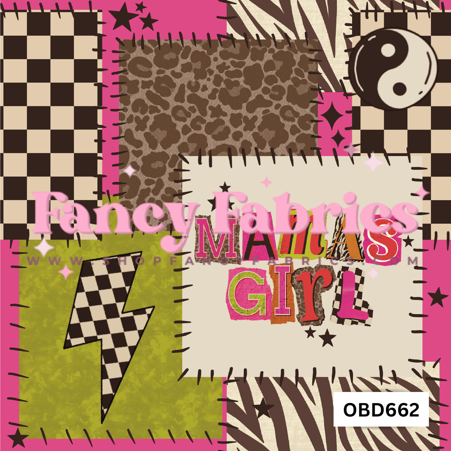 OBD662 |  PREORDER | Fabric By The Yard