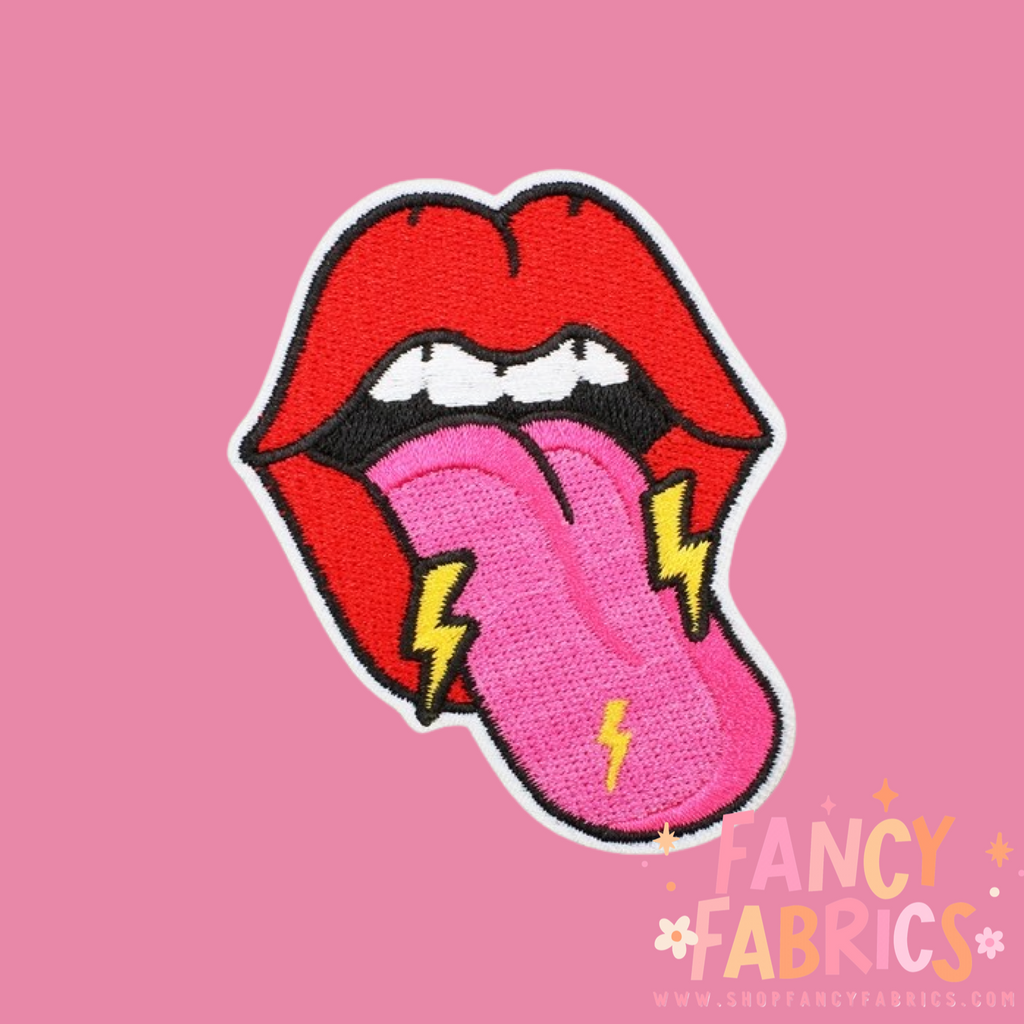 Rocker Tongues | Iron On Patch
