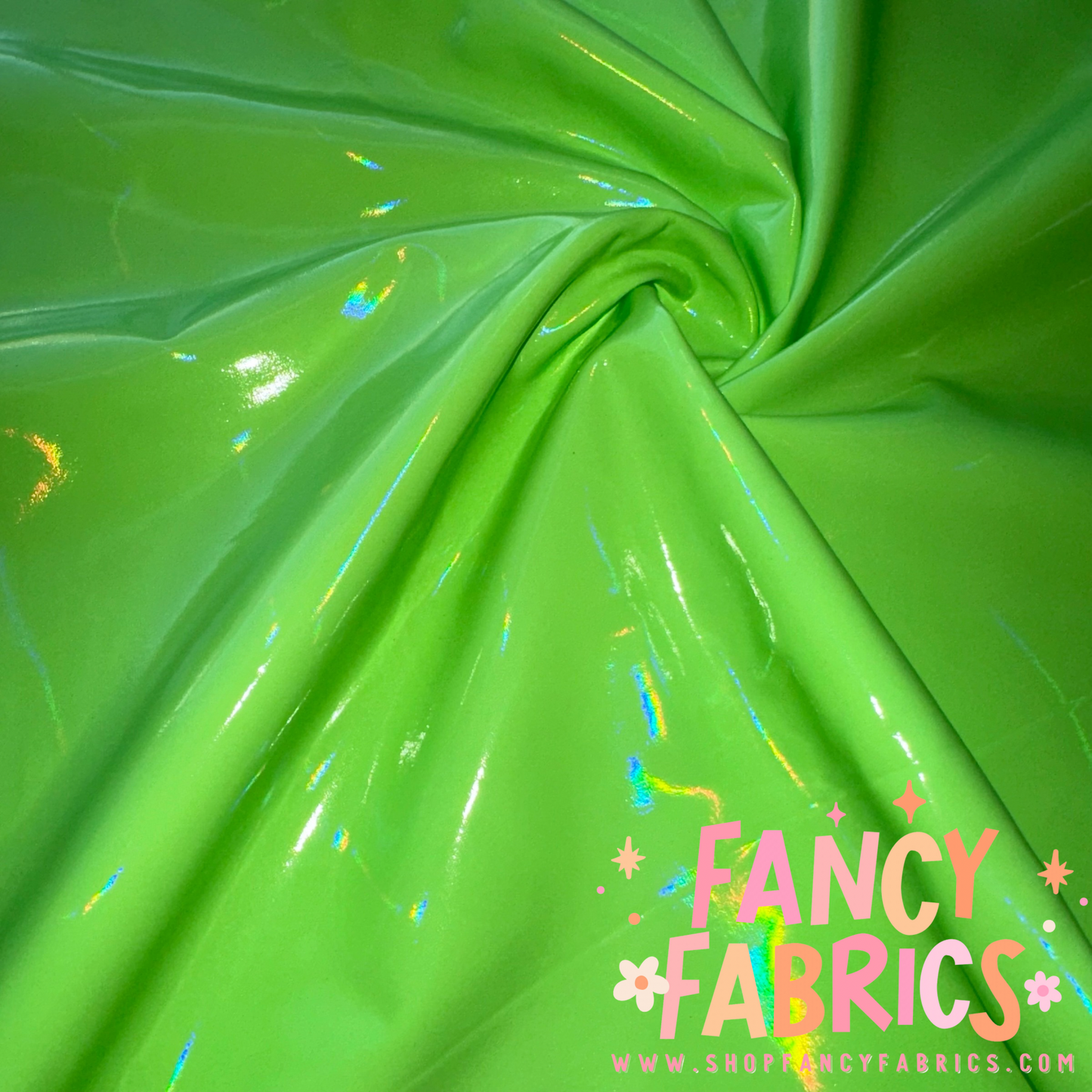 Neon Green | Holo Plastics | Ready To Ship