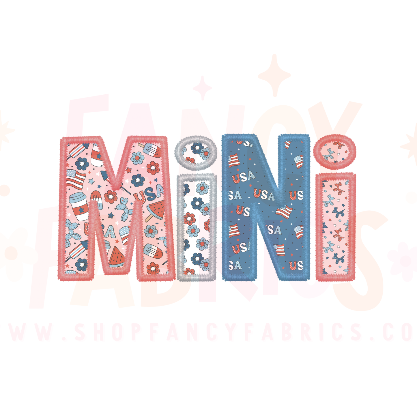 Mini (USA) | Child Size | DTF Transfer