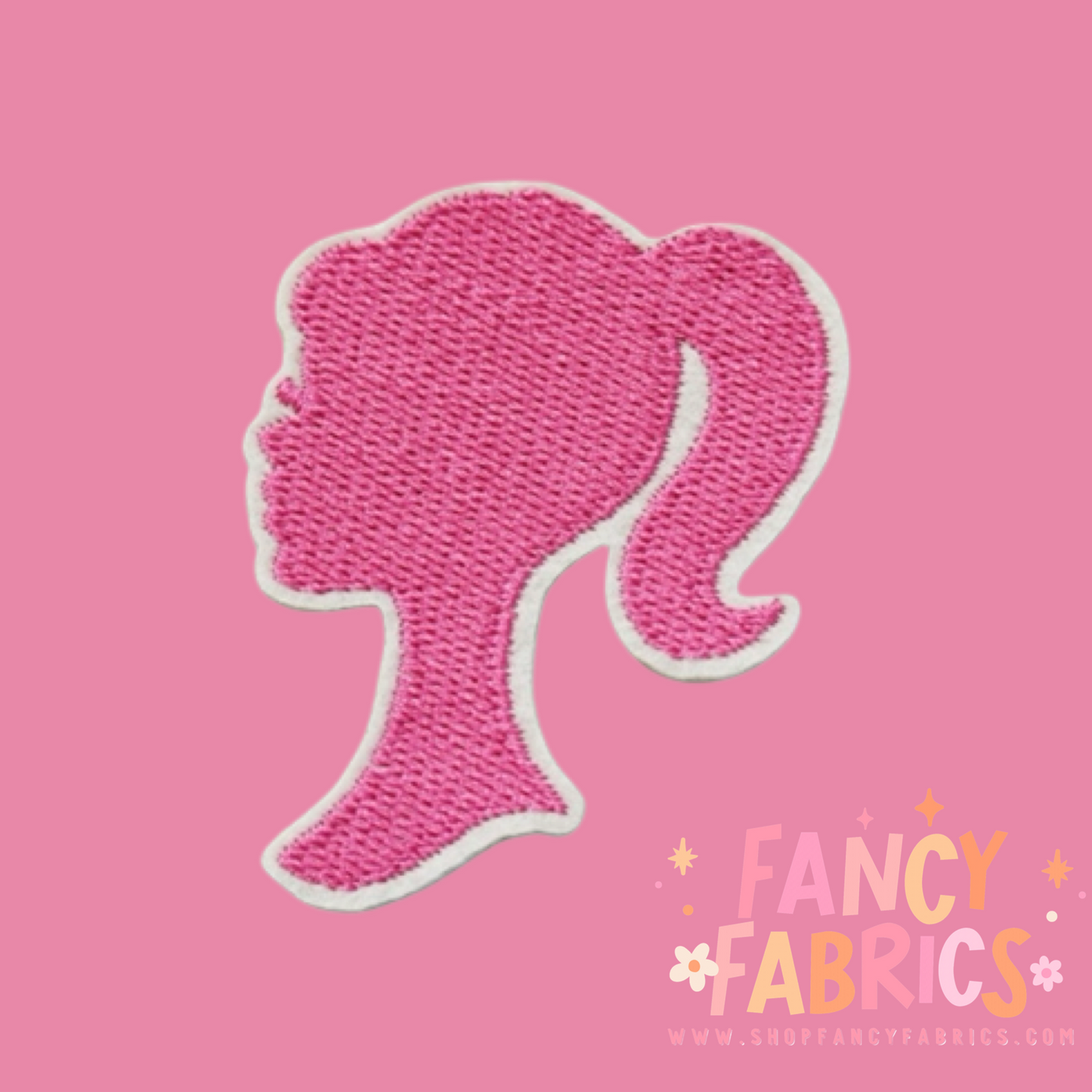 Doll Silhouette | Iron On Patch