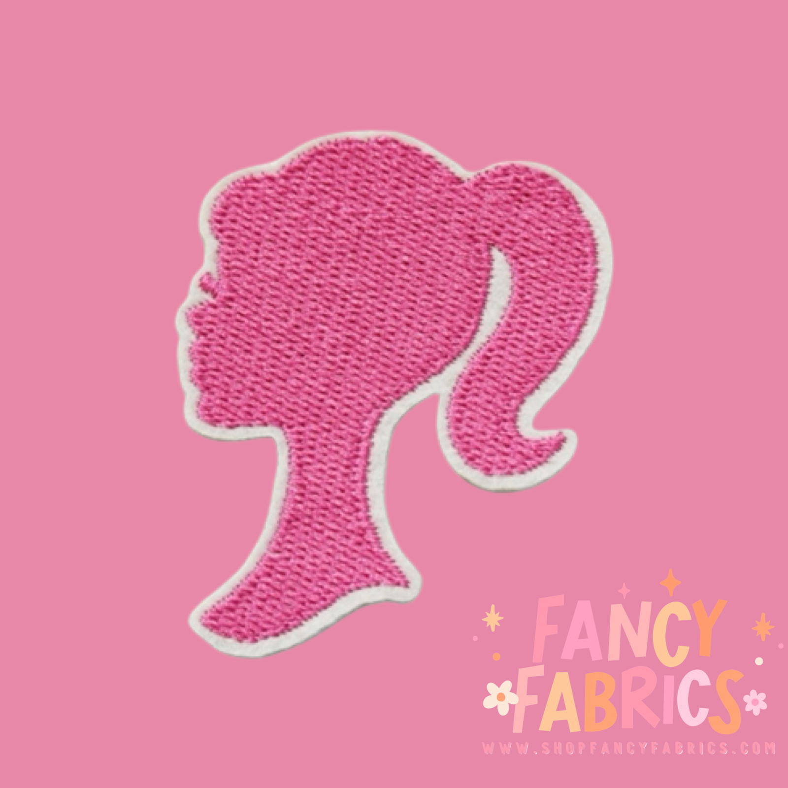 Doll Silhouette | Iron On Patch