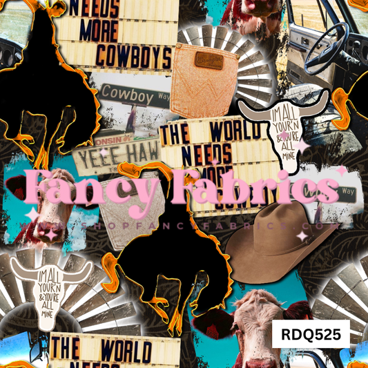 RDQ525 | PREORDER | Fabric By The Yard