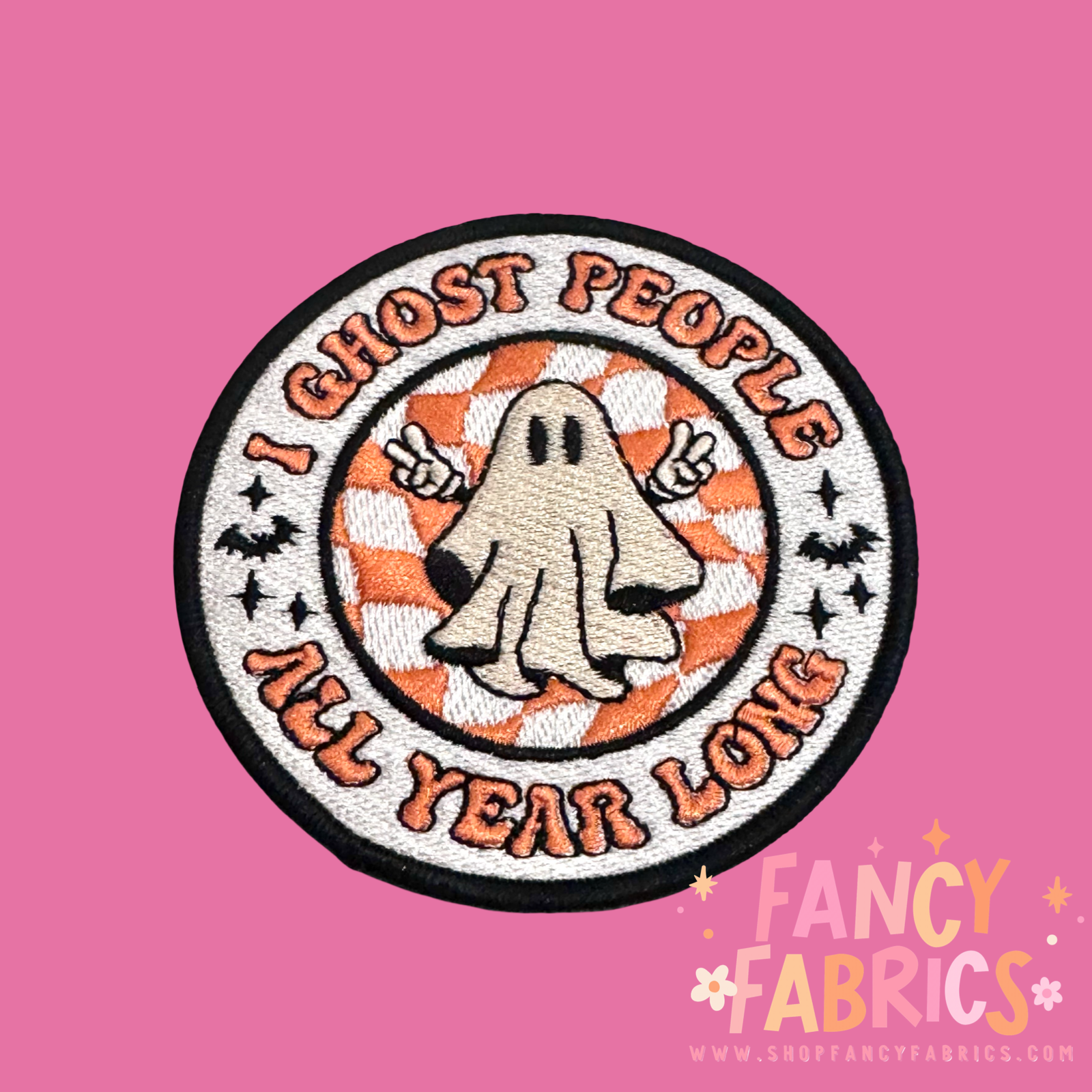 I Ghost People  | Iron On Patch