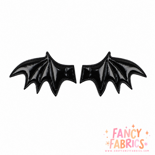 Black | Bat Wings | Bow Accessories | Ready To Ship