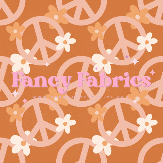 Peace Daisies | PREORDER | By The Yard