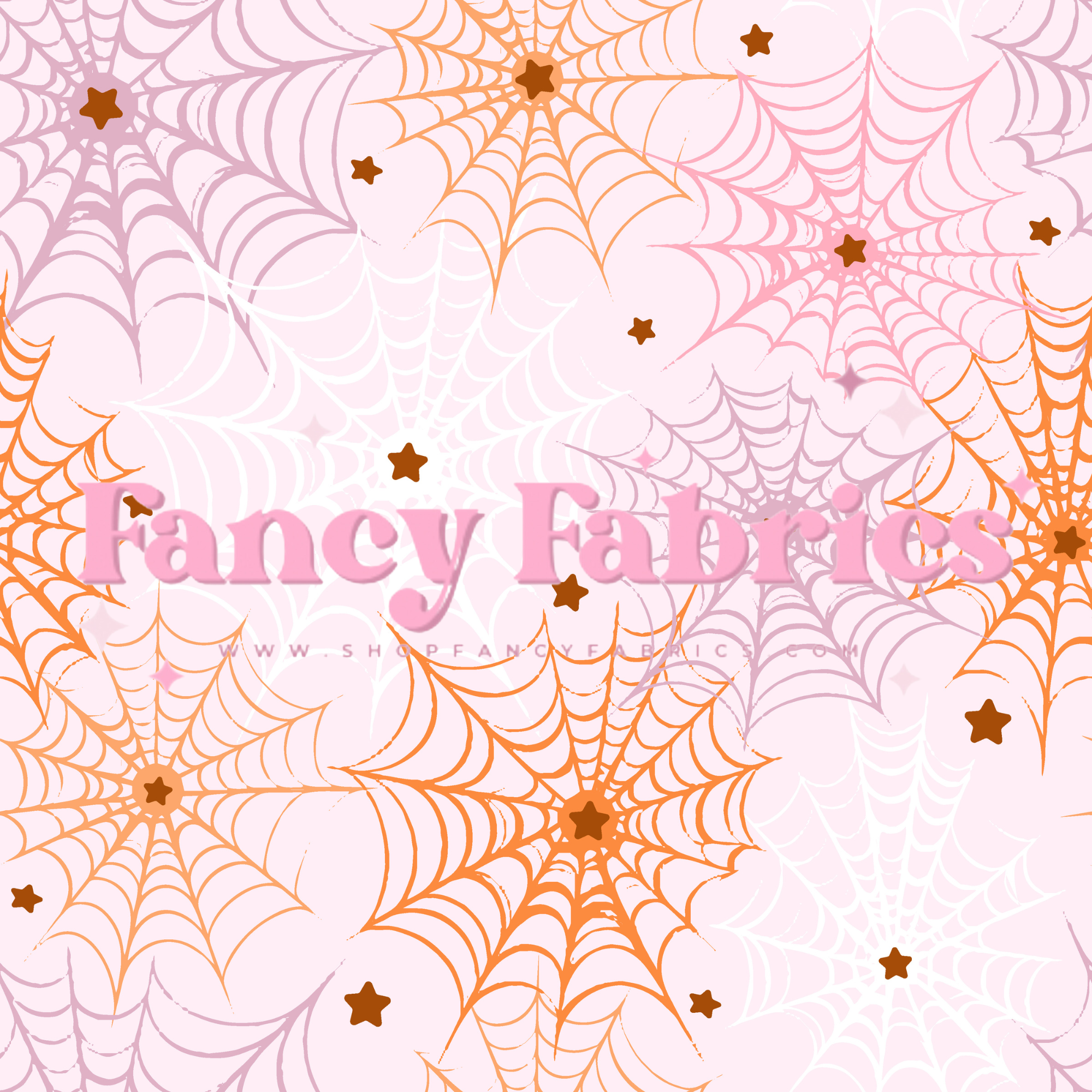 Muse Bloom | Spiderwebs (Pink) | PREORDER | By The Yard