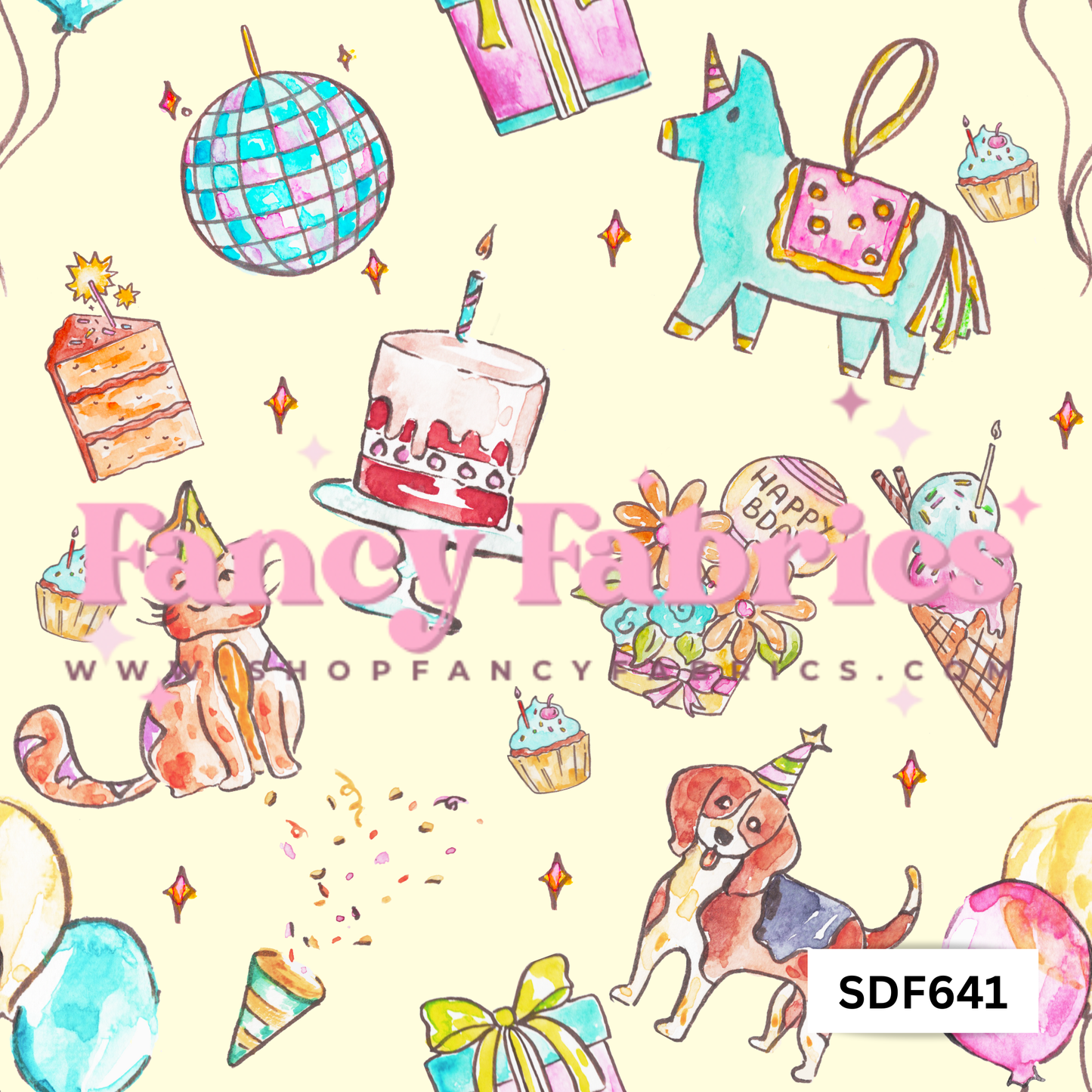 SDF641 | PREORDER | Fabric By The Yard