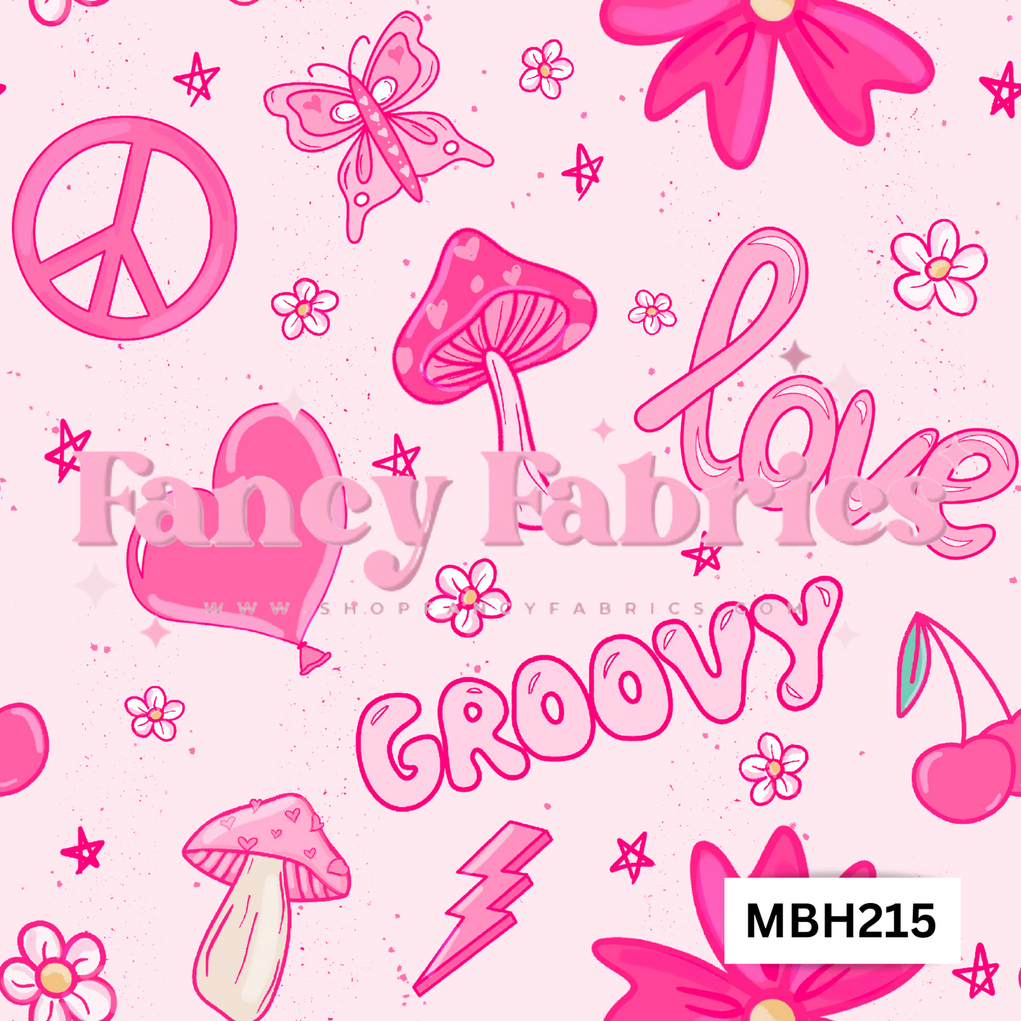 Groovy V-Day MBH215 | PREORDER | By The Yard