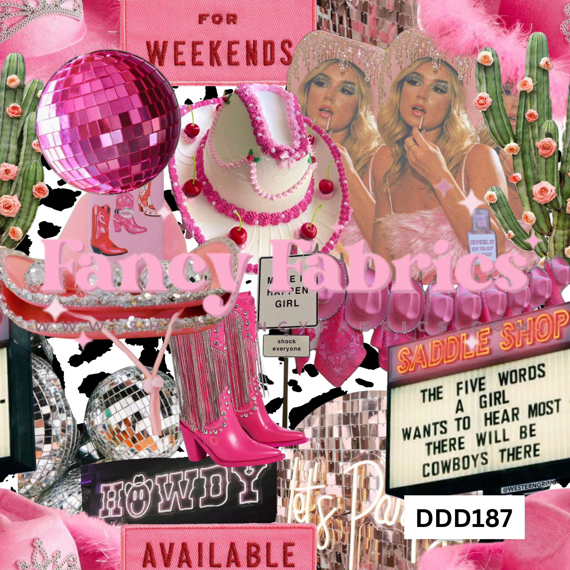 DDD187 | PREORDER | By The Yard