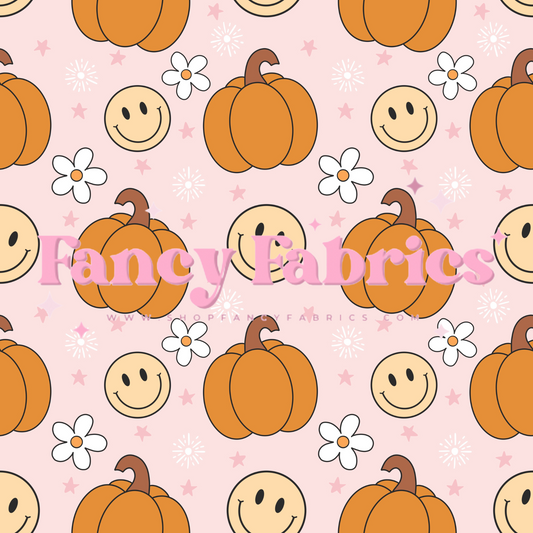 Pumpkin Smiles | PREORDER | By The Yard