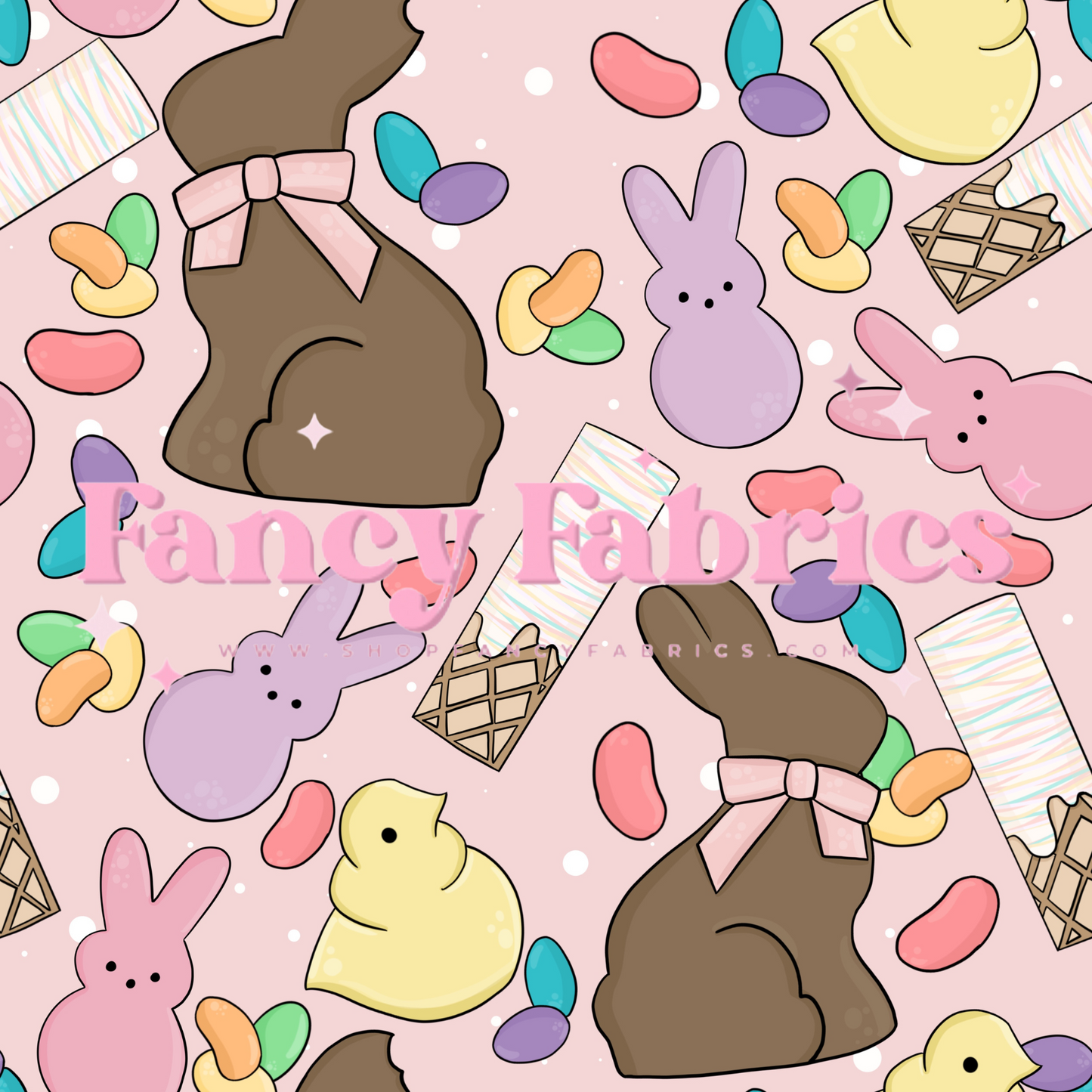 Easter Candy (Pink) | PREORDER | By The Yard