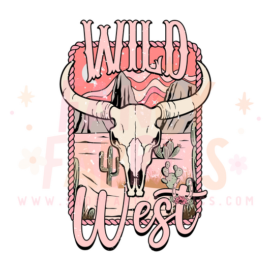 Wild West | Adult Size | DTF Transfer | Ready To Ship