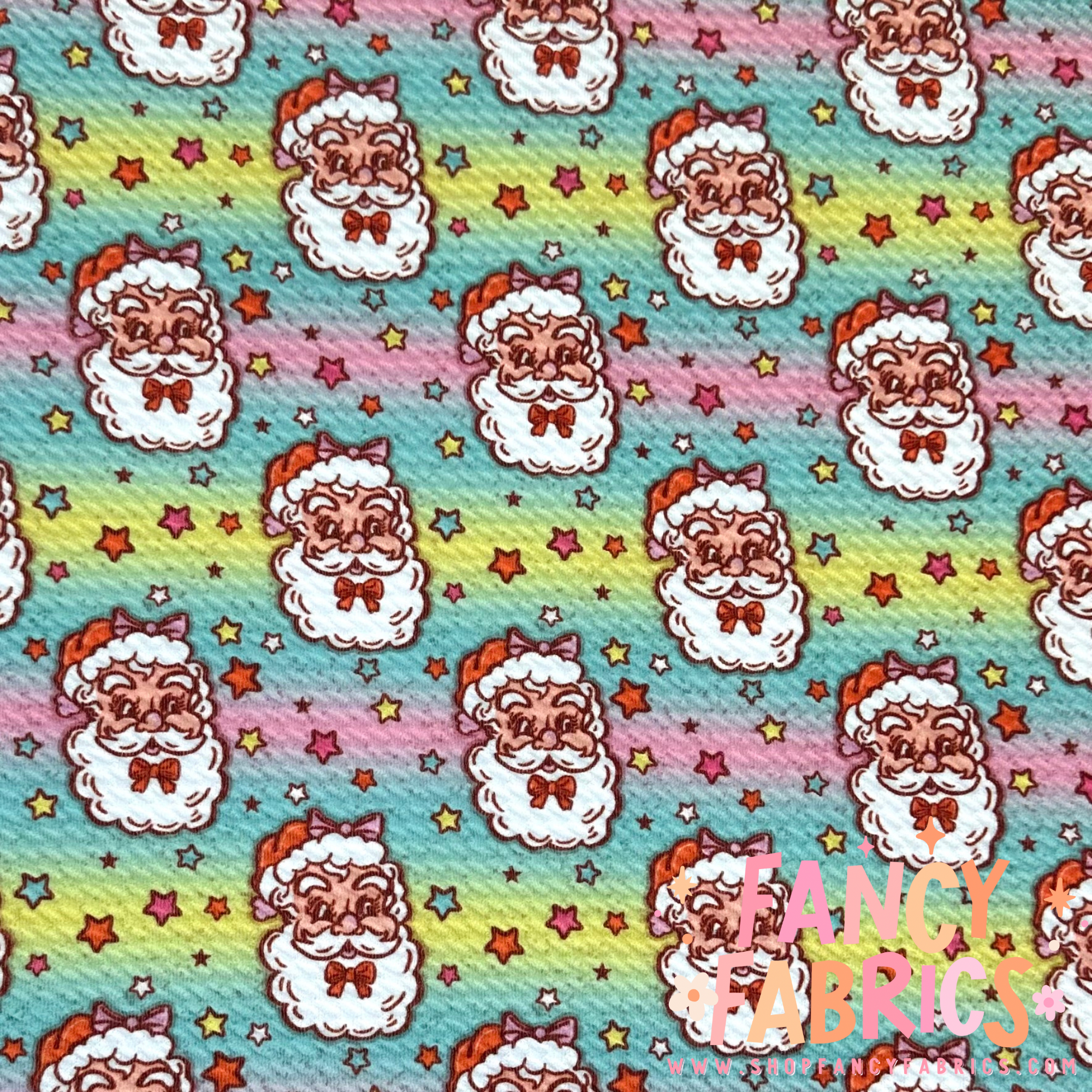 Ombré Santa | 3x3 Scaling | Bullet | Ready To Ship
