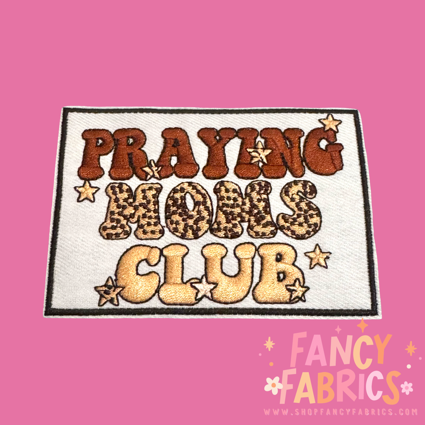 Praying Moms Club | Iron On Patch