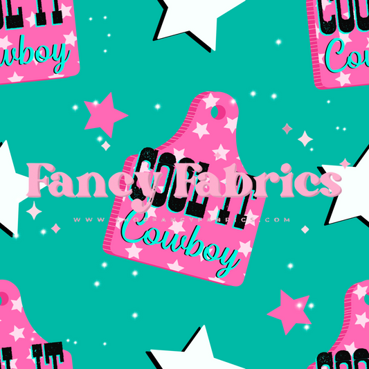 Cool It Cowboy | PREORDER | By The Yard
