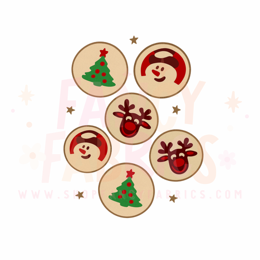 Christmas Cookies | Toddler Size | DTF Transfer