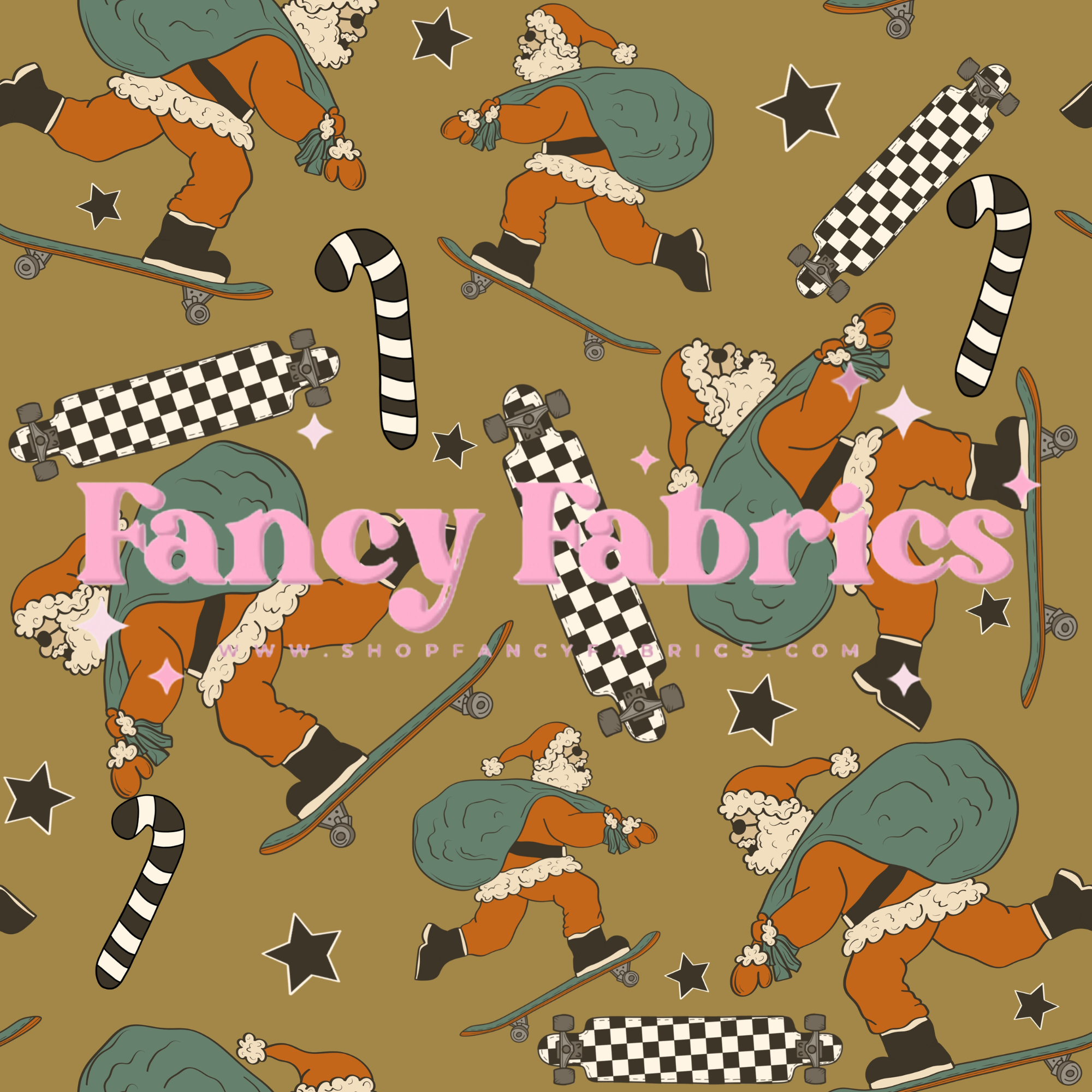 Skater Santa | PREORDER | By The Yard