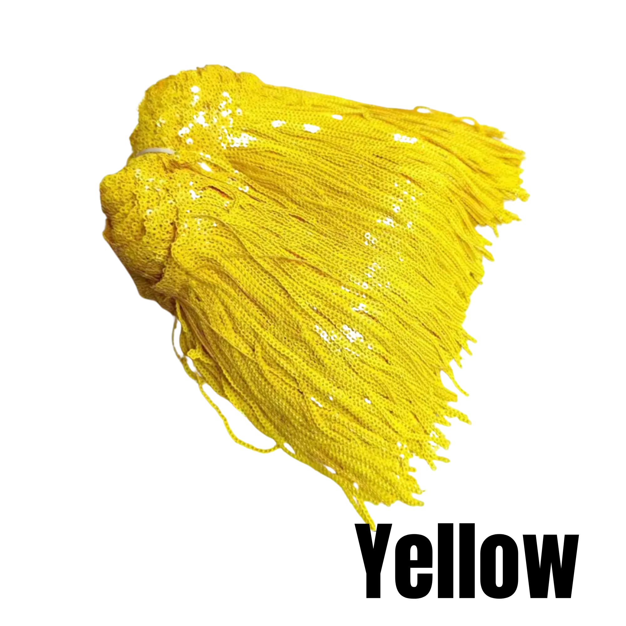 Solid Sequin | Fringe | By The Yard