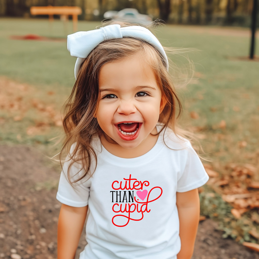 Cuter Than Cupid | Child Size | DTF Transfer