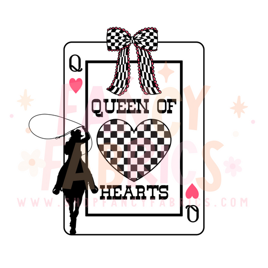 Queen Of Hearts | Child Size | DTF Transfer